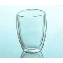 Wholesale Double Wall Glass Tea Coffee Cup for Sale, Double Wall Wine Fruit Juice Cup